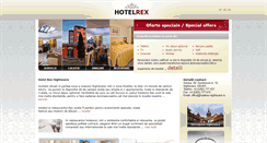 Desktop Screenshot of hotelrexsighisoara.ro